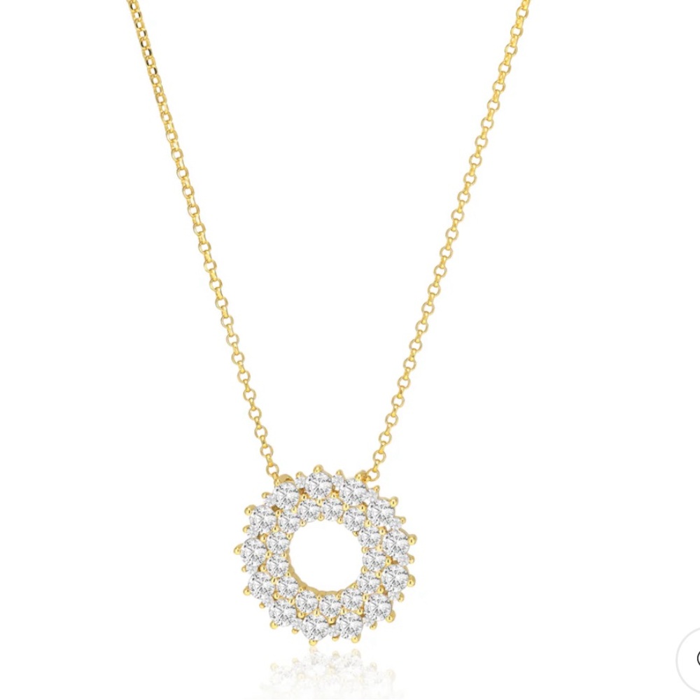 NEW SIF JAKOBS JEWELLERY
Necklace Livigno - 18 karat gold plated white